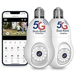LaView 4MP Bulb Security Camera 2 Pack
