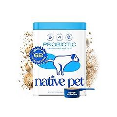 Native Pet Probiotic Powder for Dogs