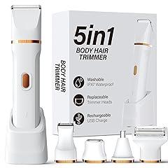 KINGTEE Electric Bikini Trimmer and Shaver for Women