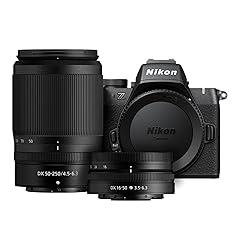 Nikon Z50 II Mirrorless Camera with Two Lenses