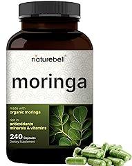 NatureBell Moringa 8000mg Green Superfood Supplement