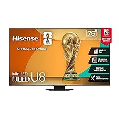 Hisense U8 75" Mini-LED 4K TV
