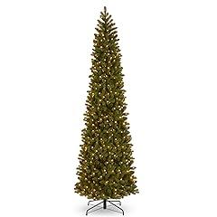 National Tree Company 12 ft Pre-lit Slim Christmas Tree