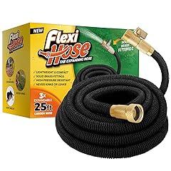 Flexi Hose Expandable Garden Hose 25ft Black