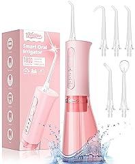 WELLFINE Portable Cordless Water Flosser Pink