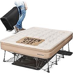 Oaktiv Queen Air Mattress with Frame