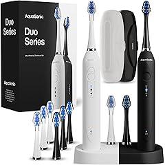 Aquasonic Duo Ultra Whitening Electric Toothbrushes