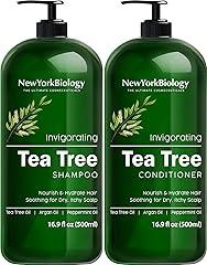 New York Biology Tea Tree Shampoo & Conditioner Set