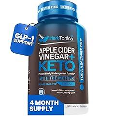 Herbtonics Apple Cider Vinegar with Keto BHB