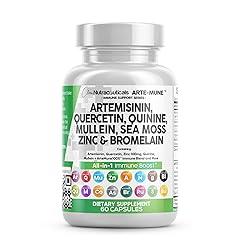 Clean Nutraceuticals Artemisinin Quercetin Zinc Supplement