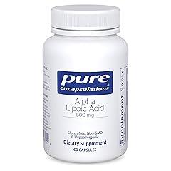 Pure Encapsulations Alpha Lipoic Acid 600 mg Supplement