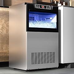 YITAHOME Commercial Ice Maker 100lbs with Storage Bin