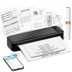 TATTMUSE Portable Wireless Inkless Thermal Printer