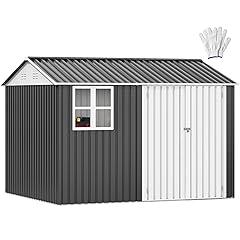 DWVO Metal Outdoor Storage Shed
