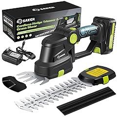 Saker Cordless Hedge and Grass Trimmer