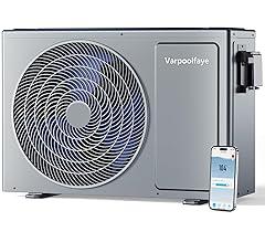 Varpoolfaye 27000 BTU Pool Heater with WiFi Control
