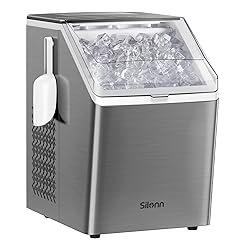 Silonn Ice Maker Stainless Steel 44lbs