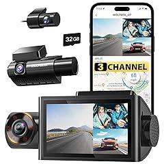 WOLFBOX i07 3 Channel Dash Cam