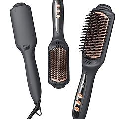 LANDOT Heated Hair Straightening Brush