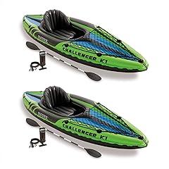 Intex Challenger K1 Inflatable Kayak Set
