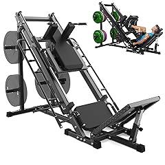 GAOMON Leg Press Hack Squat Combo Machine