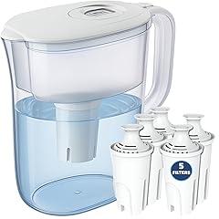 Water Filter Pitcher with Replacements & Reminder