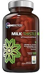 OmniBiotics Organic Milk Thistle, 1500mg Extract