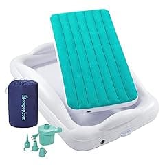 hiccapop Inflatable Toddler Travel Bed