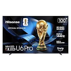 Hisense 100" U6 Pro Series 4K Smart TV
