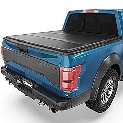OEDRO FRP Hard Tri-fold Tonneau Cover for Ford F150
