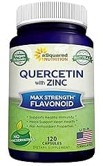 aSquared Nutrition Quercetin 1000mg with Zinc