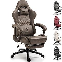 Dowinx Gaming Chair with Massage Lumbar Support