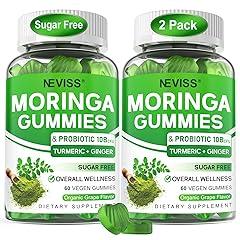 NEVISS Moringa Gummies with Probiotics