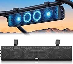 Ehaho 25 Inch UTV Sound Bar with RGB Lighting