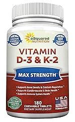 aSquared Nutrition Vitamin D3 with K2 Supplement