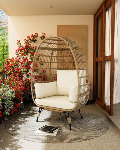 egg patio chair