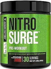 Jacked Factory Nitrosurge Pre Workout - Cherry Limeade