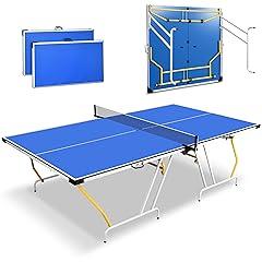 SereneLife Folding Ping Pong Table Set