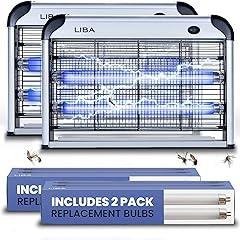 LiBa Electric Bug Zapper Indoor 2-Pack