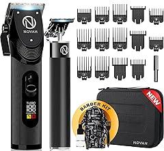 Novah Grooming Professional Hair Clippers and Trimmer Set
