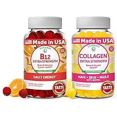 Lunakai Vitamin B12 and Collagen Gummies Bundle