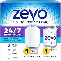 Zevo Flying Insect Trap & Cartridge