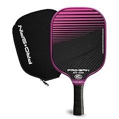 PRO SPIN Graphite Carbon Pickleball Paddle