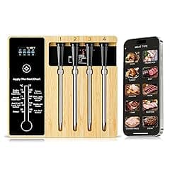 NIGOGOR Wireless Bluetooth Meat Thermometer