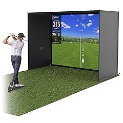 GoSports Golf Simulator Enclosure Net with Impact Screen