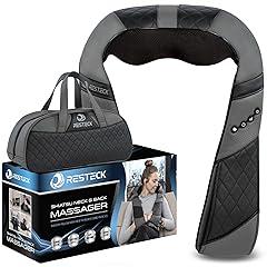 RESTECK Heated Shiatsu Neck and Back Massager