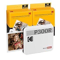 KODAK Mini 3 Retro 4PASS Portable Photo Printer Bundle