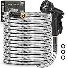 Itsonestep Stainless Steel Garden Hose 50 FT