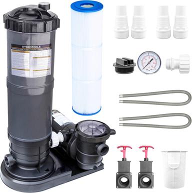 above ground pool pump and filter