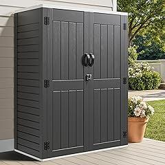 YITAHOME Outdoor Vertical Storage Shed 59 cuft